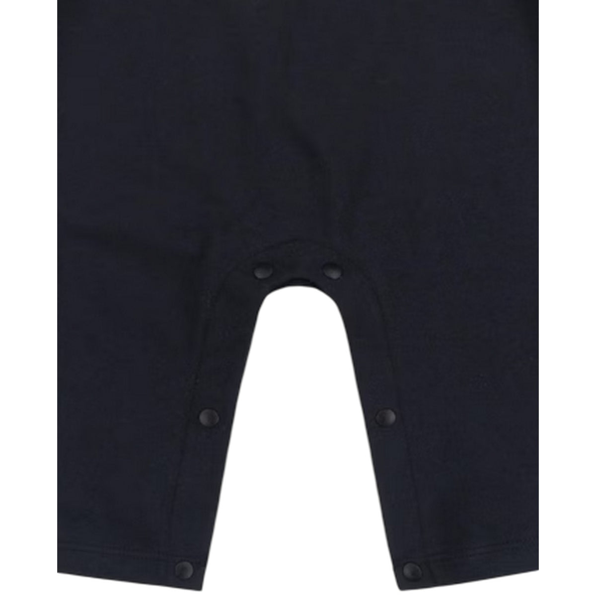 Black - Side - Nike Baby Logo Crew Neck Romper