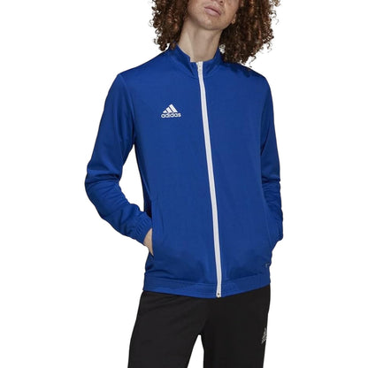 Royal Blue - Side - Adidas Mens Entrada 22 Regular Track Jacket