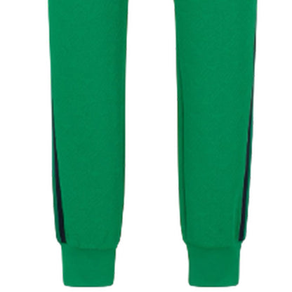 Green - Side - Boss Mens Hover Slim Joggers