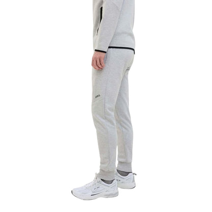 Light Grey Melange - Side - Jack And Jones Mens Slim Joggers