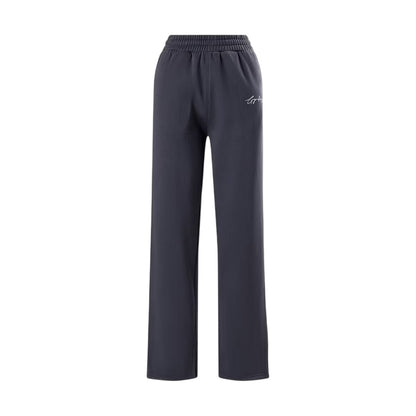 Midnight Blue - Front - Gym King Womens-Ladies Straight Joggers