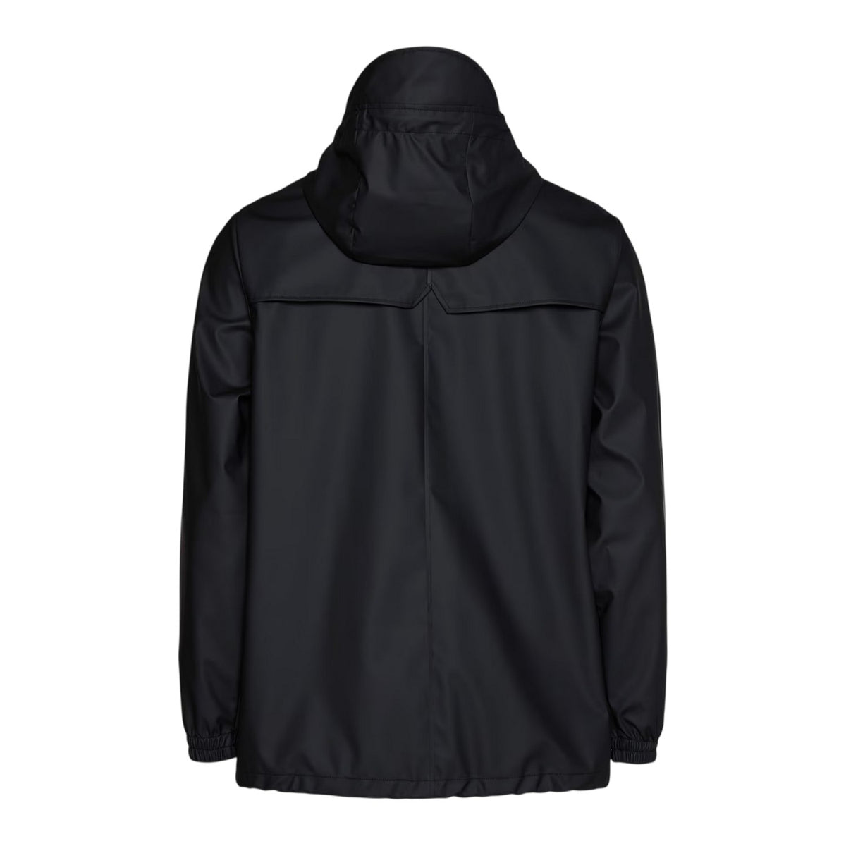 Black - Back - Rains Mens Storm Breaker Raincoat