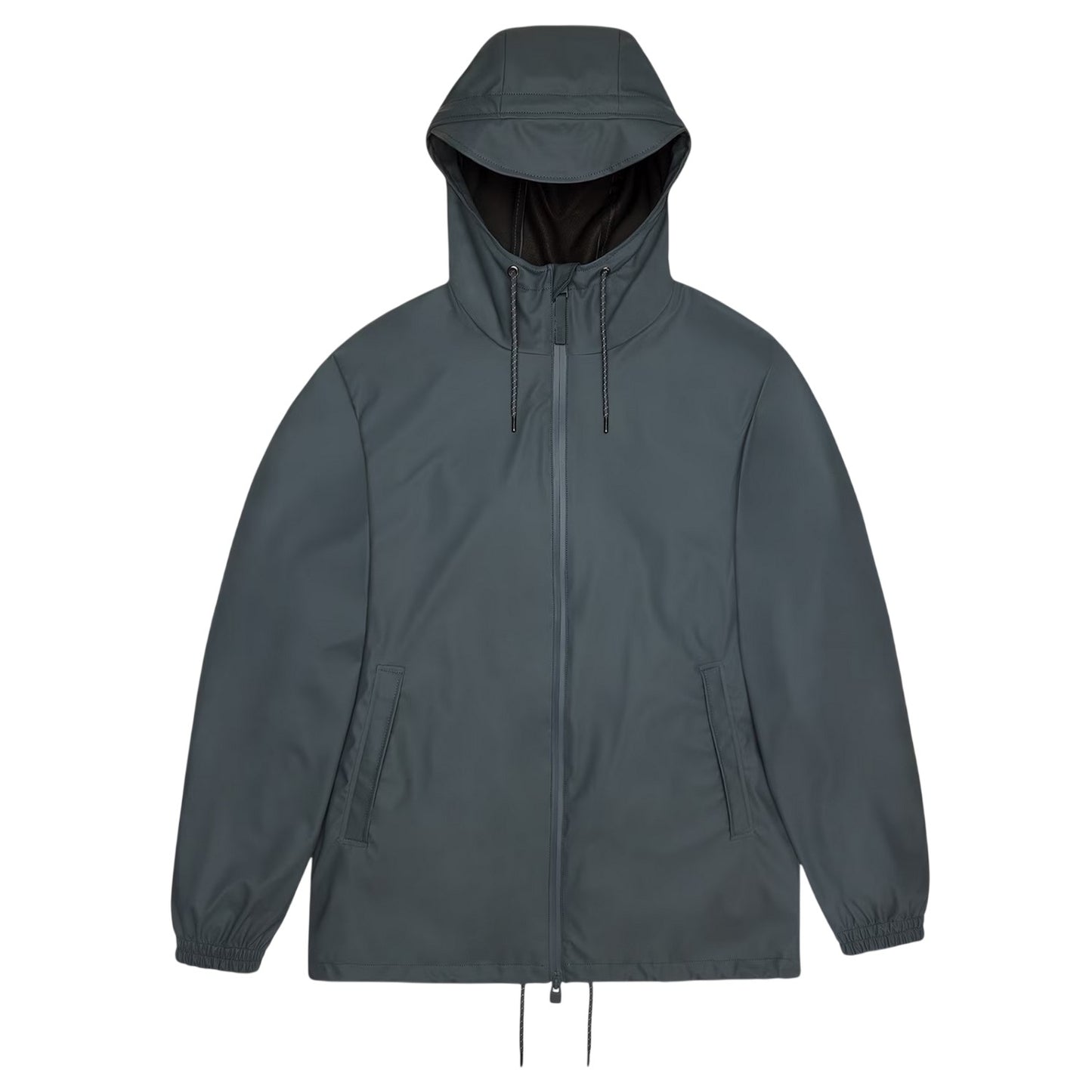 Lagoon Blue - Front - Rains Mens Storm Breaker Raincoat