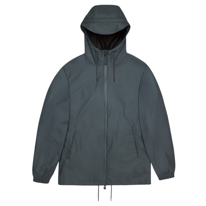 Lagoon Blue - Front - Rains Mens Storm Breaker Raincoat