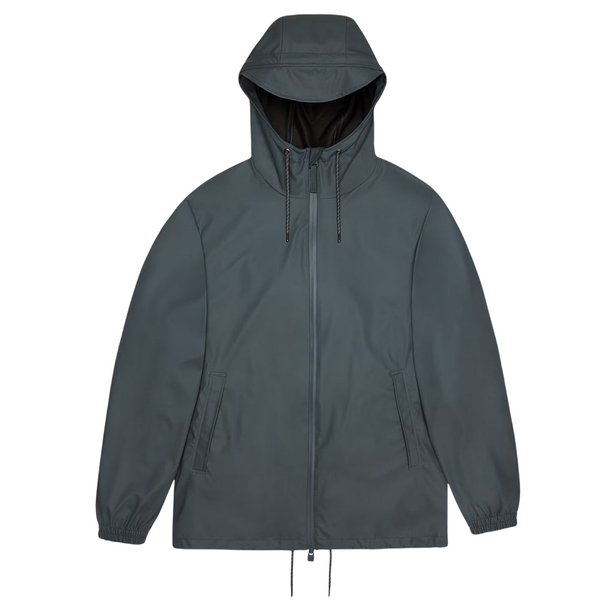 Lagoon Blue - Front - Rains Mens Storm Breaker Raincoat
