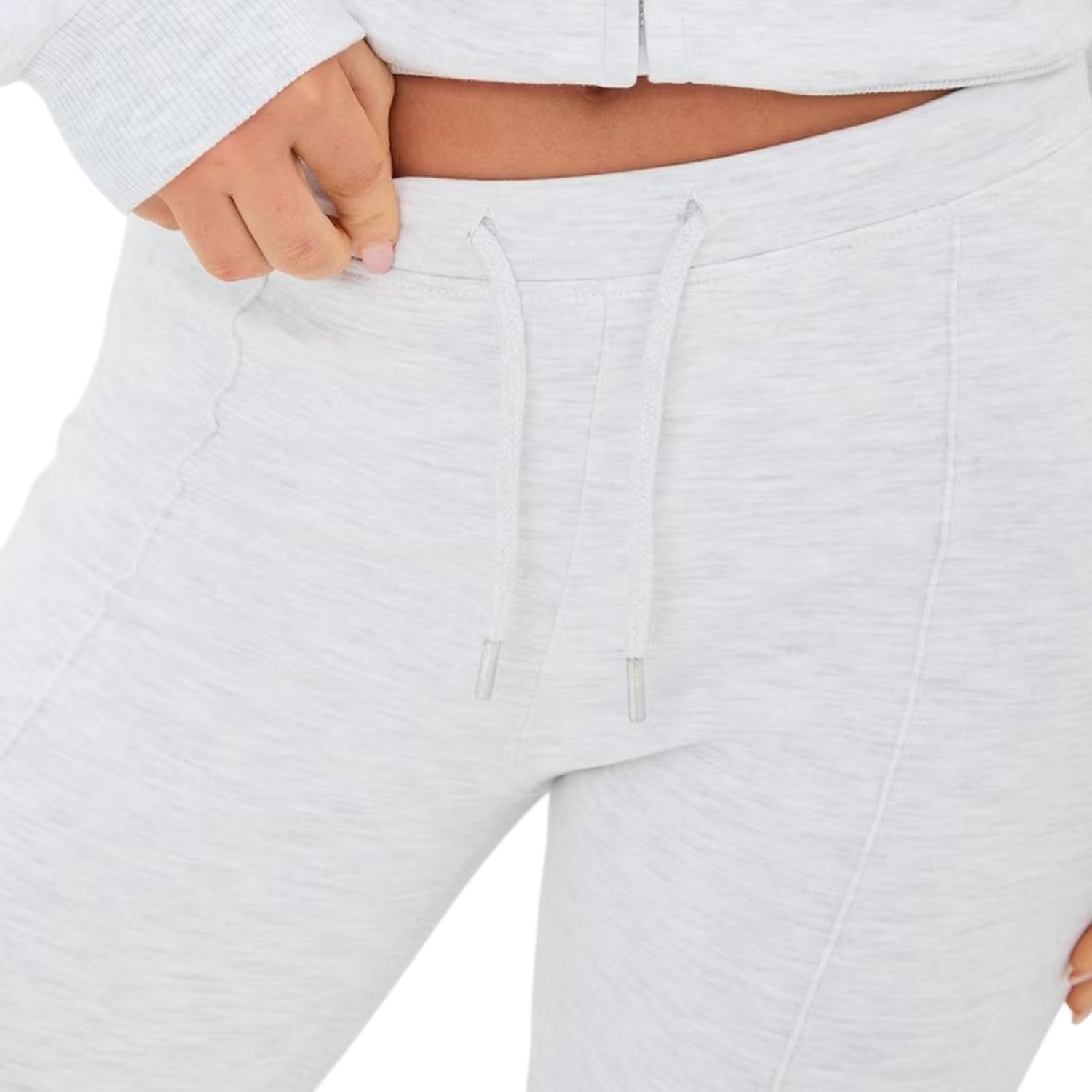 Grey - Lifestyle - I Saw It First Womens-Ladies Logo Flared Jogging Bottoms