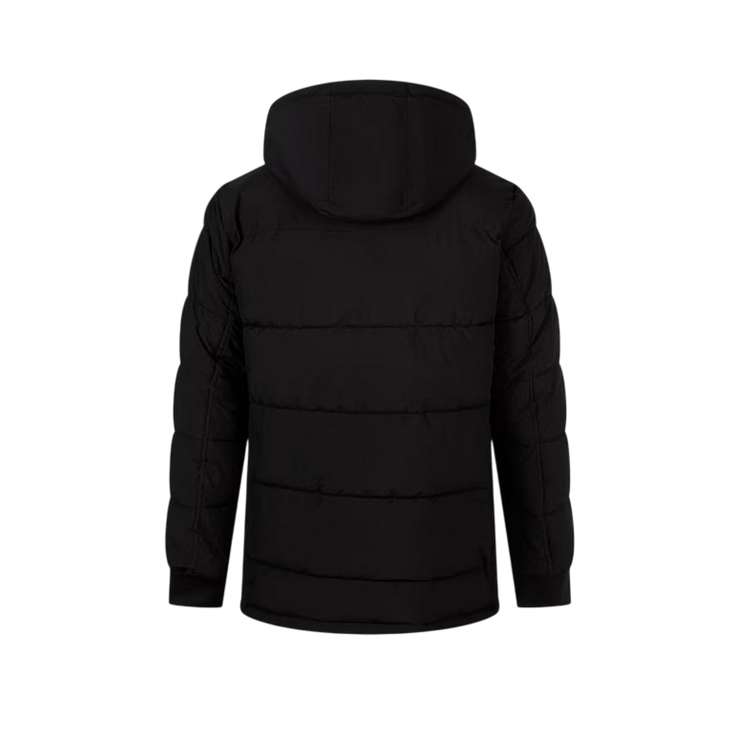 Black - Back - Minoti Mens Padded Parka