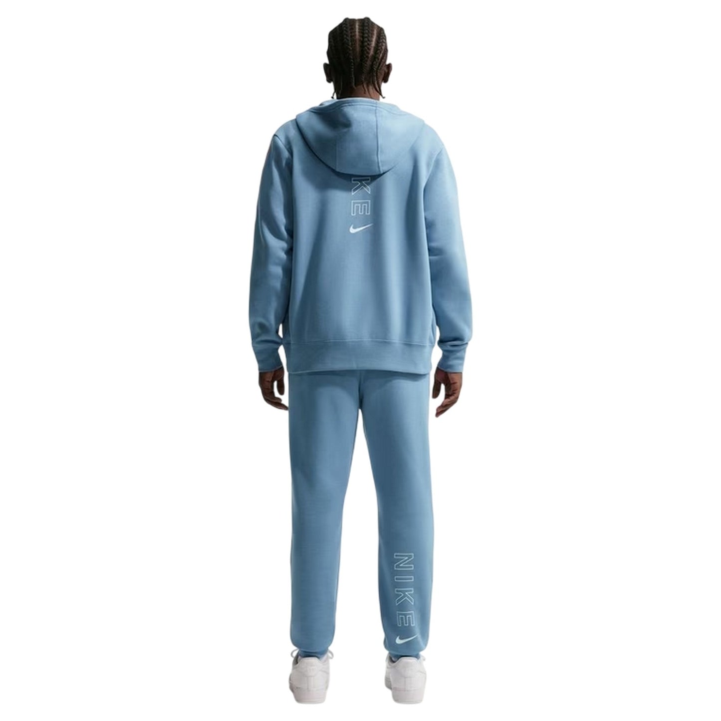 Blue - Back - Nike Mens Fleece Joggers