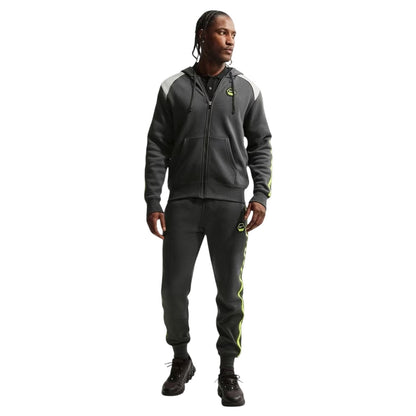 Grey - Front - Nike Mens Fleece Joggers