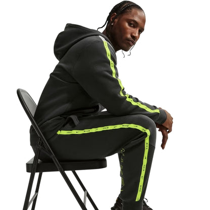 Grey - Pack Shot - Nike Mens Fleece Joggers