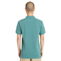 Teal - Back - Timberland Mens Oyster River Logo Short-Sleeved Polo Shirt