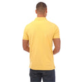 Yellow - Back - Timberland Mens Oyster River Logo Short-Sleeved Polo Shirt