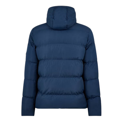 Navy - Back - NYC Mens Icefall Puffer Jacket
