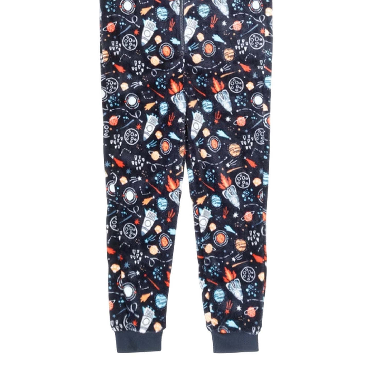 Space - Lifestyle - Star Childrens-Kids Space Fleece Sleepsuit