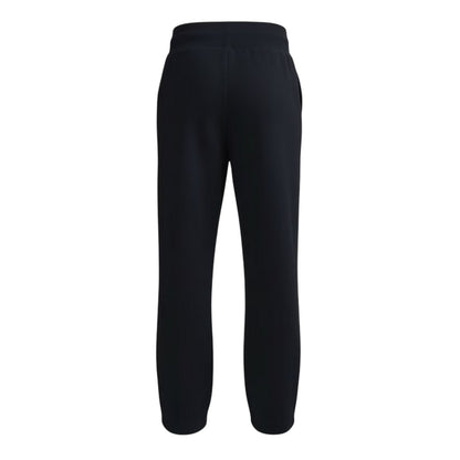 Black - Back - Nike Womens-Ladies Cotton Blend England FA Jogging Bottoms