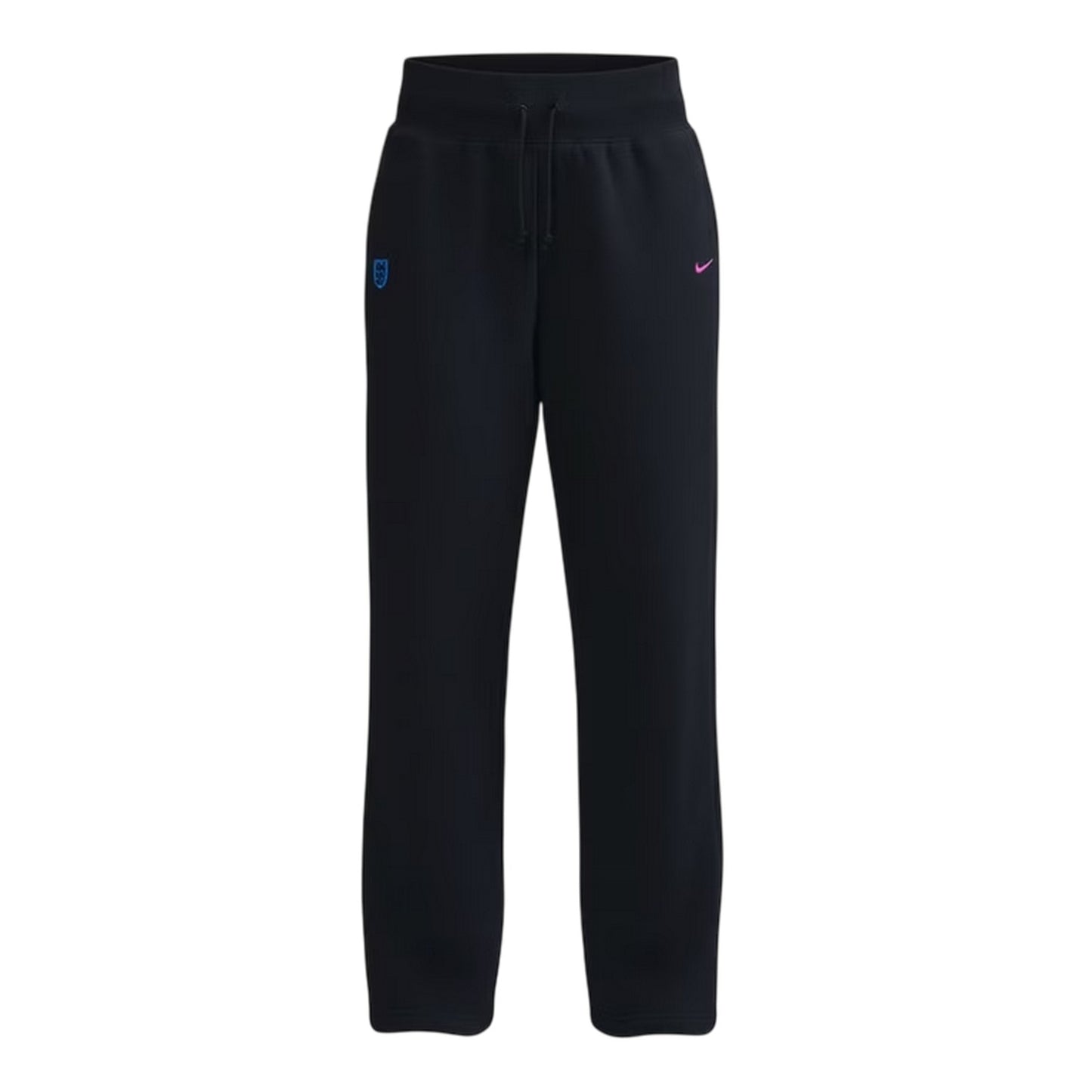 Black - Front - Nike Womens-Ladies Cotton Blend England FA Jogging Bottoms