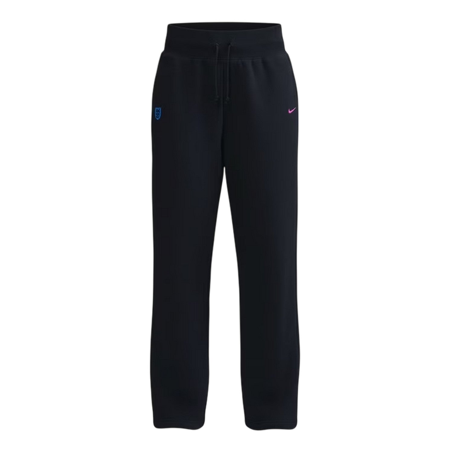 Black - Front - Nike Womens-Ladies Cotton Blend England FA Jogging Bottoms