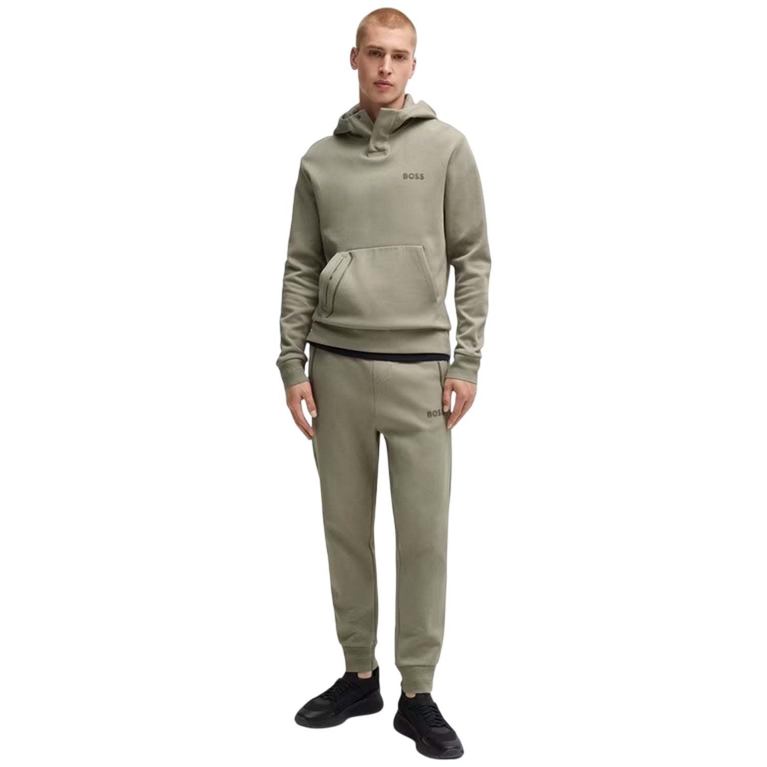 Light Green - Lifestyle - Boss Mens Hadiko Jogging Bottoms