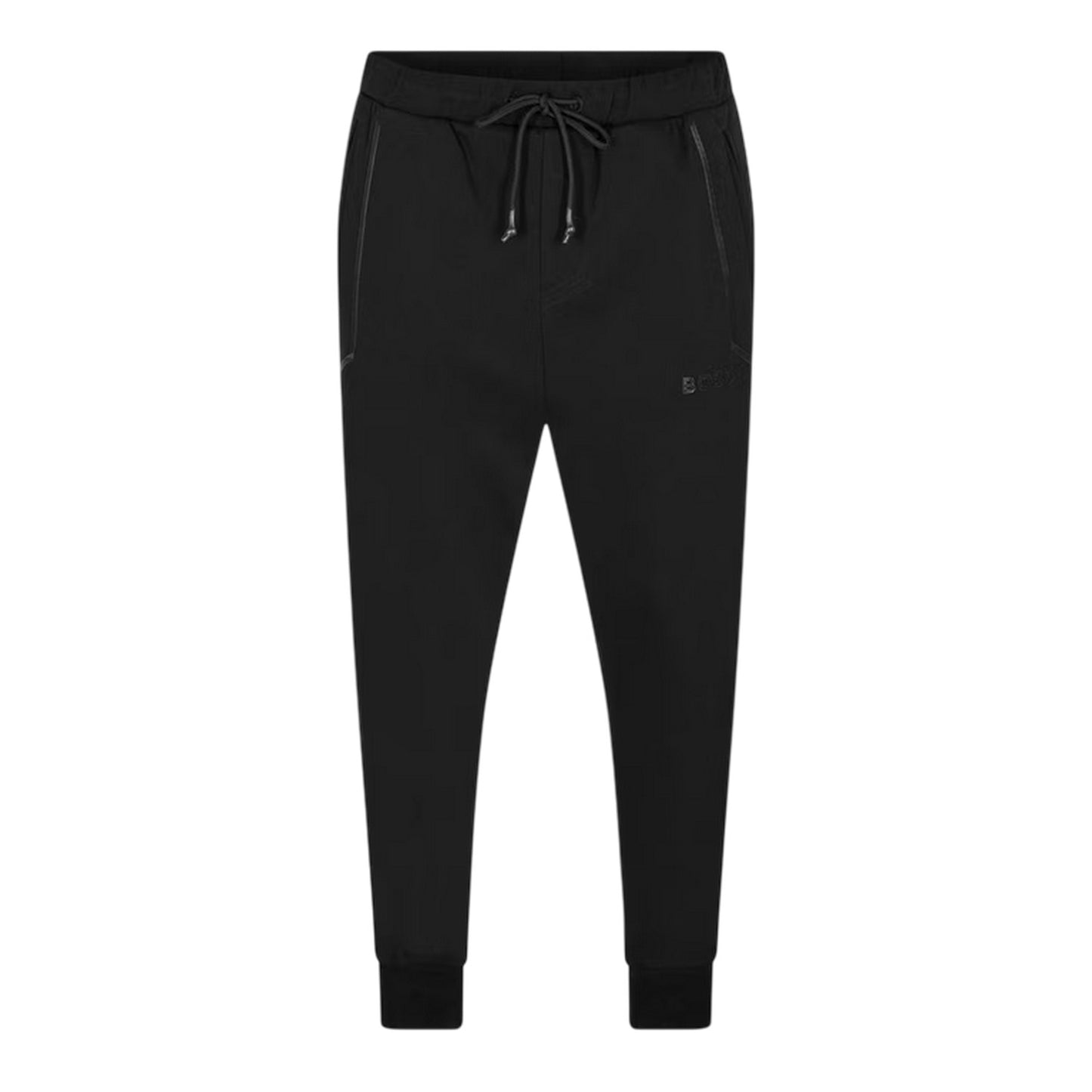 Black - Front - Boss Mens Hadiko Jogging Bottoms