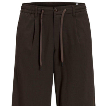 Seal Grey - Side - Jack And Jones Mens Relaxed Fit Joggers