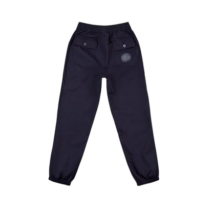 Navy - Back - Pretty Green Mens Woven Straight Leg Joggers