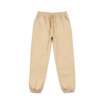 Sand - Front - Pretty Green Mens Woven Straight Leg Joggers