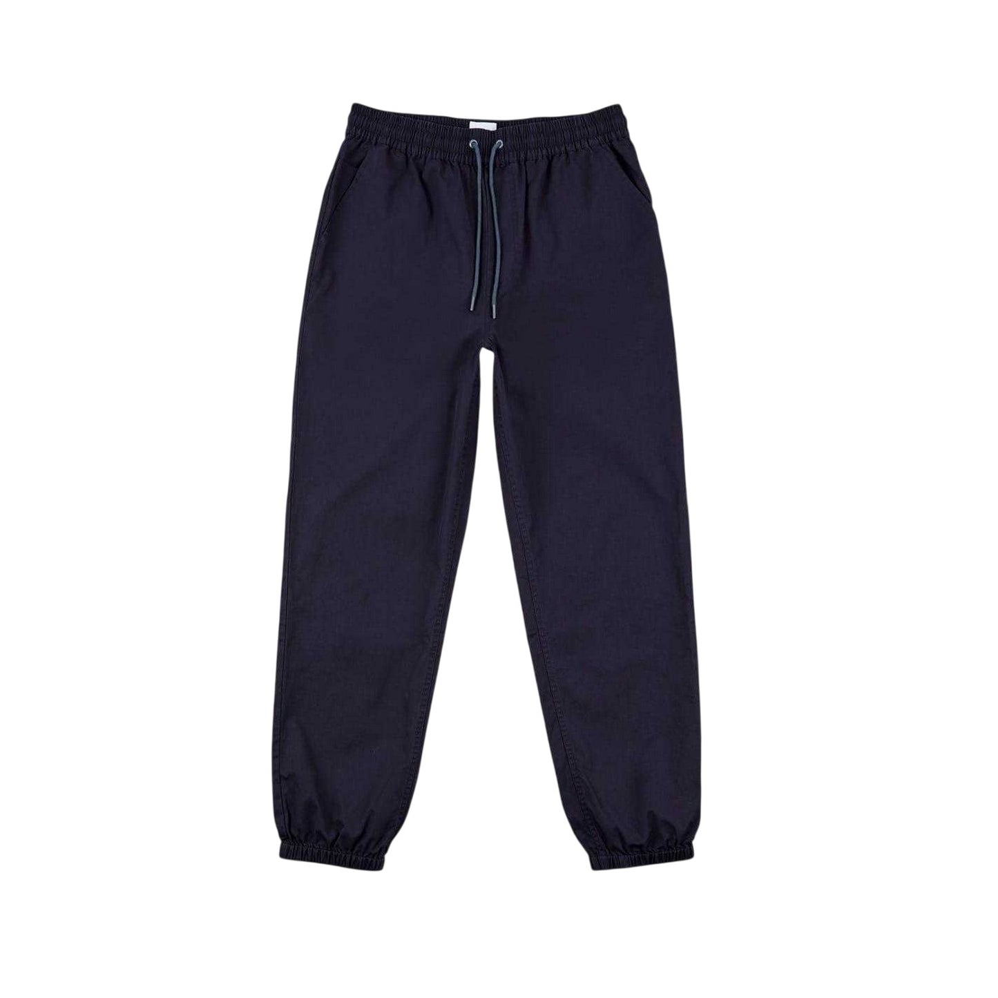 Navy - Front - Pretty Green Mens Woven Straight Leg Joggers
