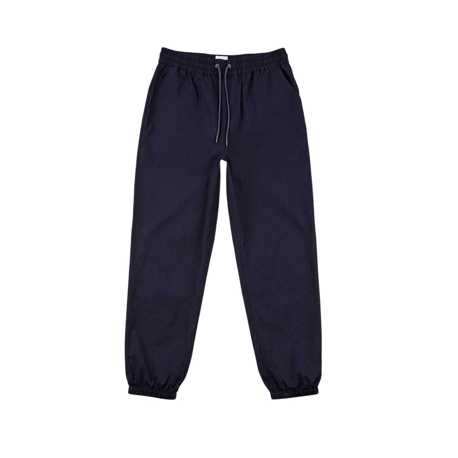Navy - Front - Pretty Green Mens Woven Straight Leg Joggers