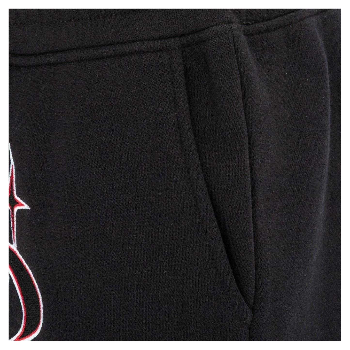 Black - Pack Shot - Loyalti Mens Cotton Galaxy Relaxed Fit Joggers