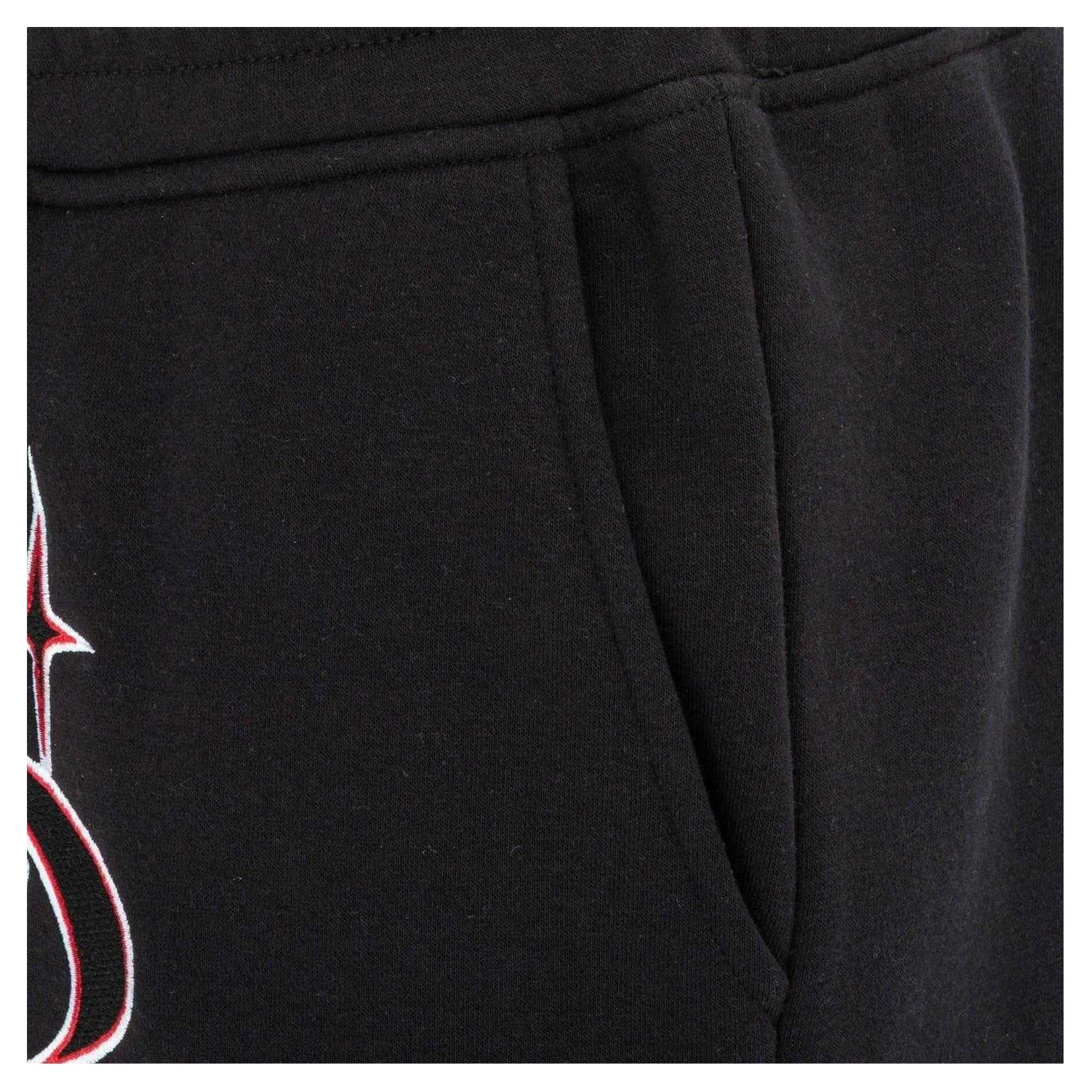 Black - Pack Shot - Loyalti Mens Cotton Galaxy Relaxed Fit Joggers
