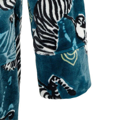 Multicoloured - Lifestyle - Biba Womens-Ladies Zebra Dressing Gown