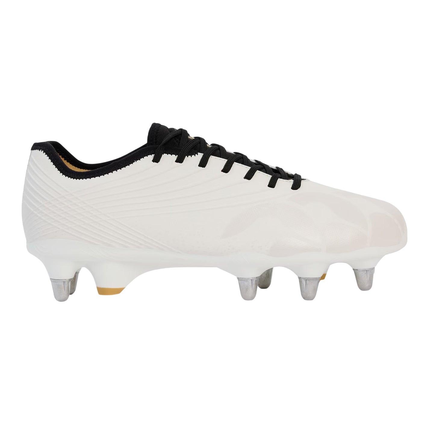 White - Front - Canterbury Mens Stampede Groundbreak Pro Soft Ground Rugby Boots