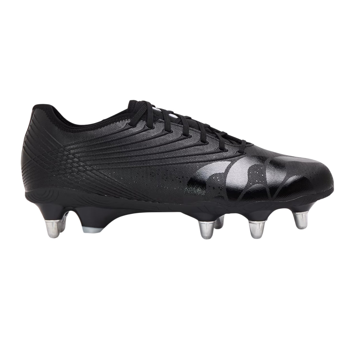 Black - Front - Canterbury Mens Stampede Groundbreak Pro Soft Ground Rugby Boots