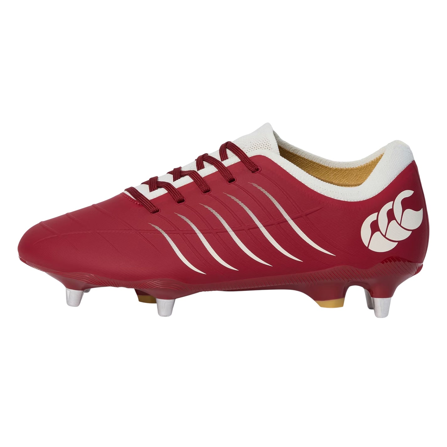 Red Dahlia - Side - Canterbury Mens Pro Soft Ground Rugby Boots