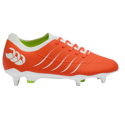 Tangerine - Front - Canterbury Mens Pro Soft Ground Rugby Boots