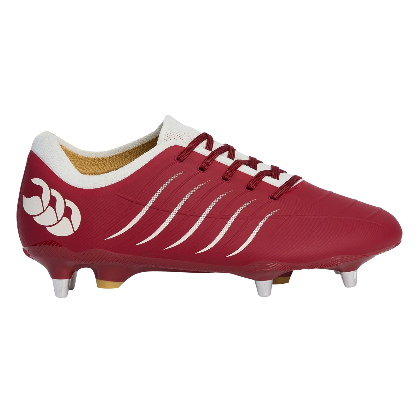 Red Dahlia - Front - Canterbury Mens Pro Soft Ground Rugby Boots