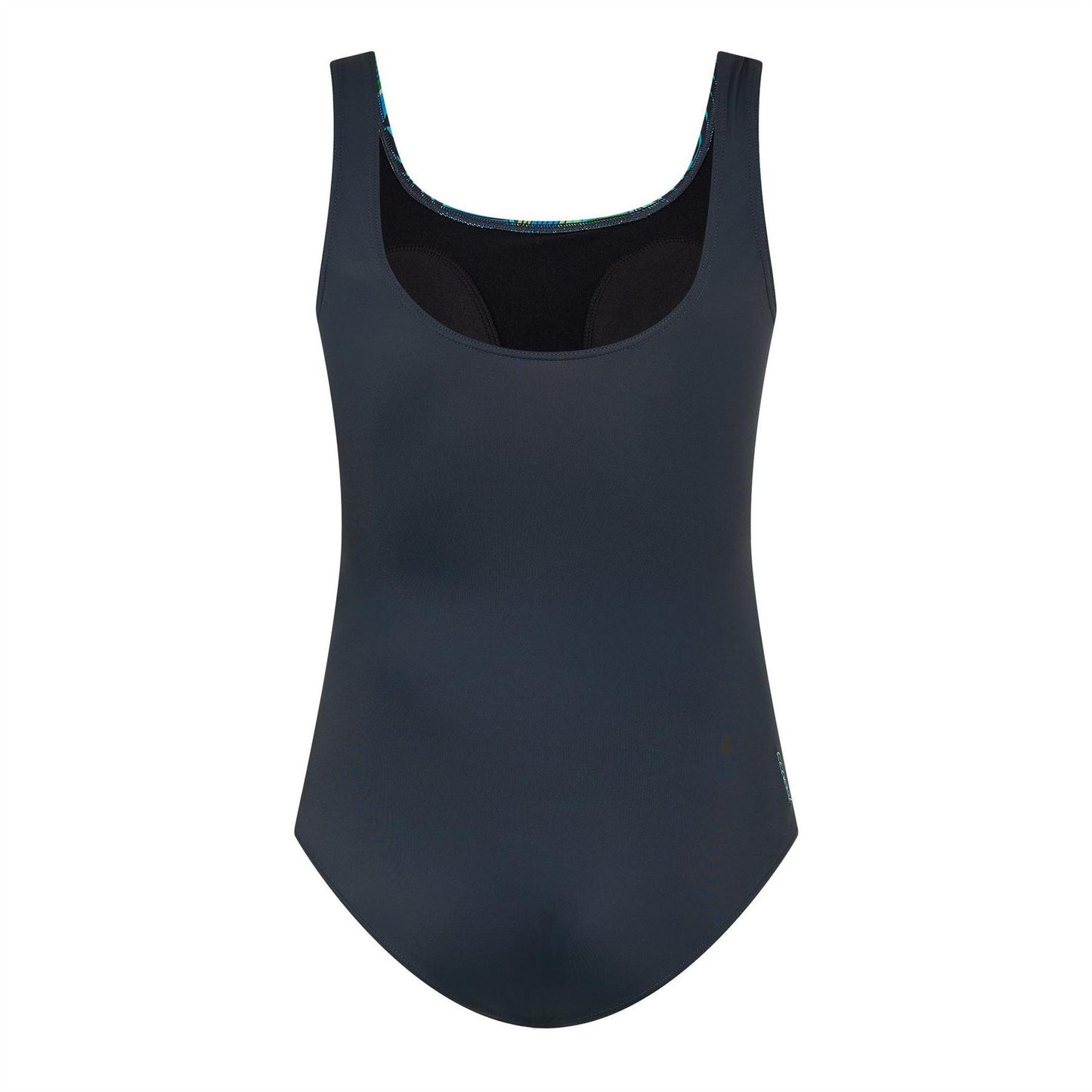 Multicoloured - Back - Zoggs Womens-Ladies Corsica Scoopback One Piece Swimsuit
