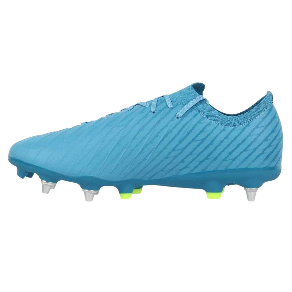 Teal - Back - KooGa Mens Rapid Soft Ground Rugby Boots