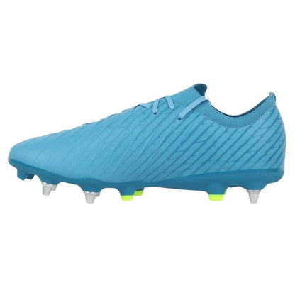 Teal - Back - KooGa Mens Rapid Soft Ground Rugby Boots