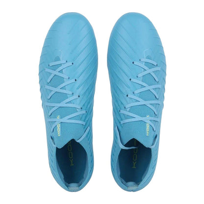 Teal - Side - KooGa Mens Rapid Soft Ground Rugby Boots