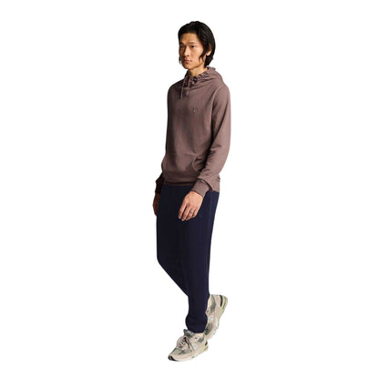 Dark Navy - Side - Lyle & Scott Mens Fleece Logo Sweatpants