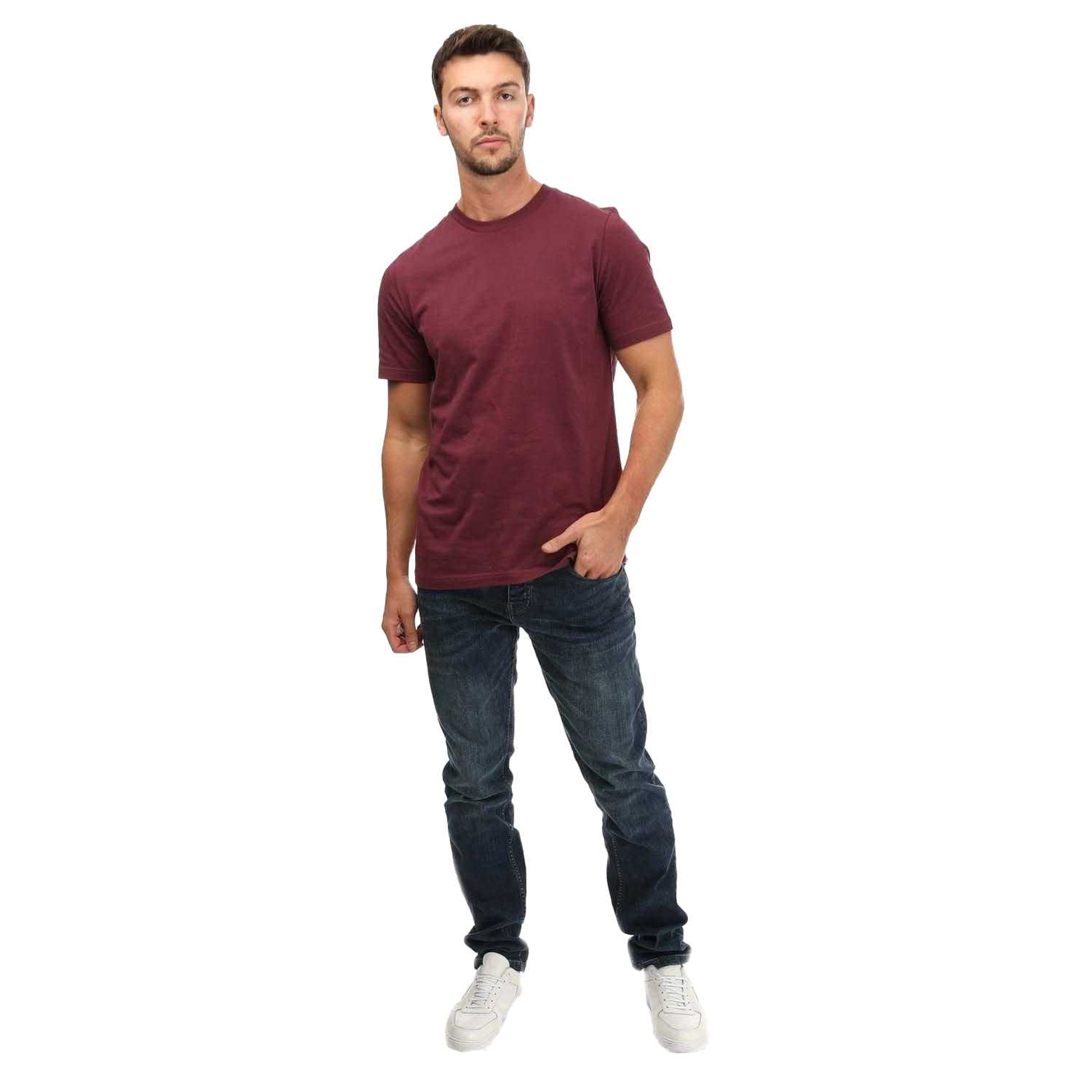 Blue - Side - Weekend Offender Mens Tapered Jeans