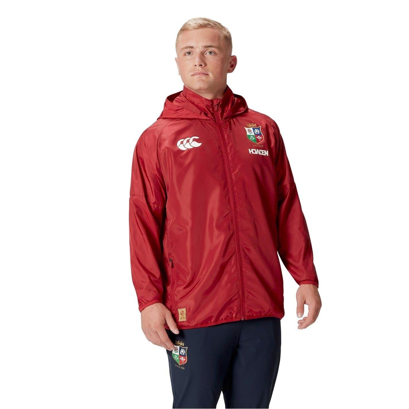 Red Dahlia - Side - Canterbury Mens British And Irish Lions 2024 Raincoat