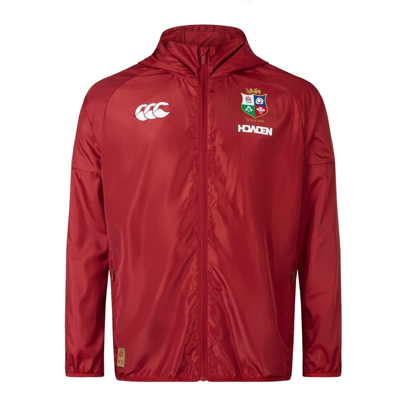 Red Dahlia - Front - Canterbury Mens British And Irish Lions 2024 Raincoat