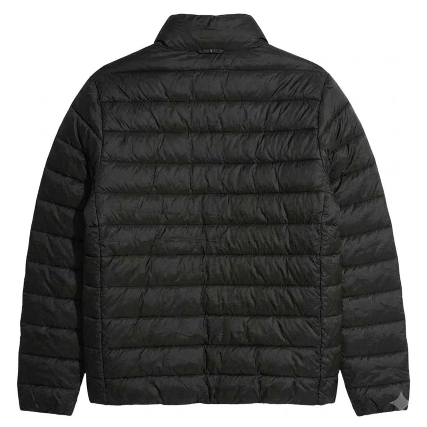 Evergreen - Back - Farah Mens Joel Quilted Regular Puffer Jacket