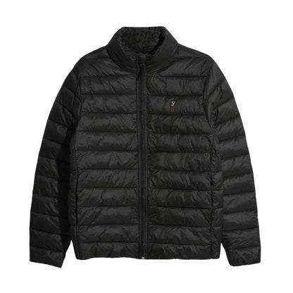 Evergreen - Front - Farah Mens Joel Quilted Regular Puffer Jacket