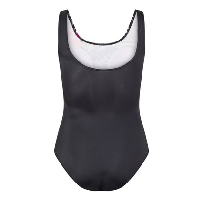 Multicoloured - Back - Zoggs Womens-Ladies Latino Love Scoopback One Piece Swimsuit