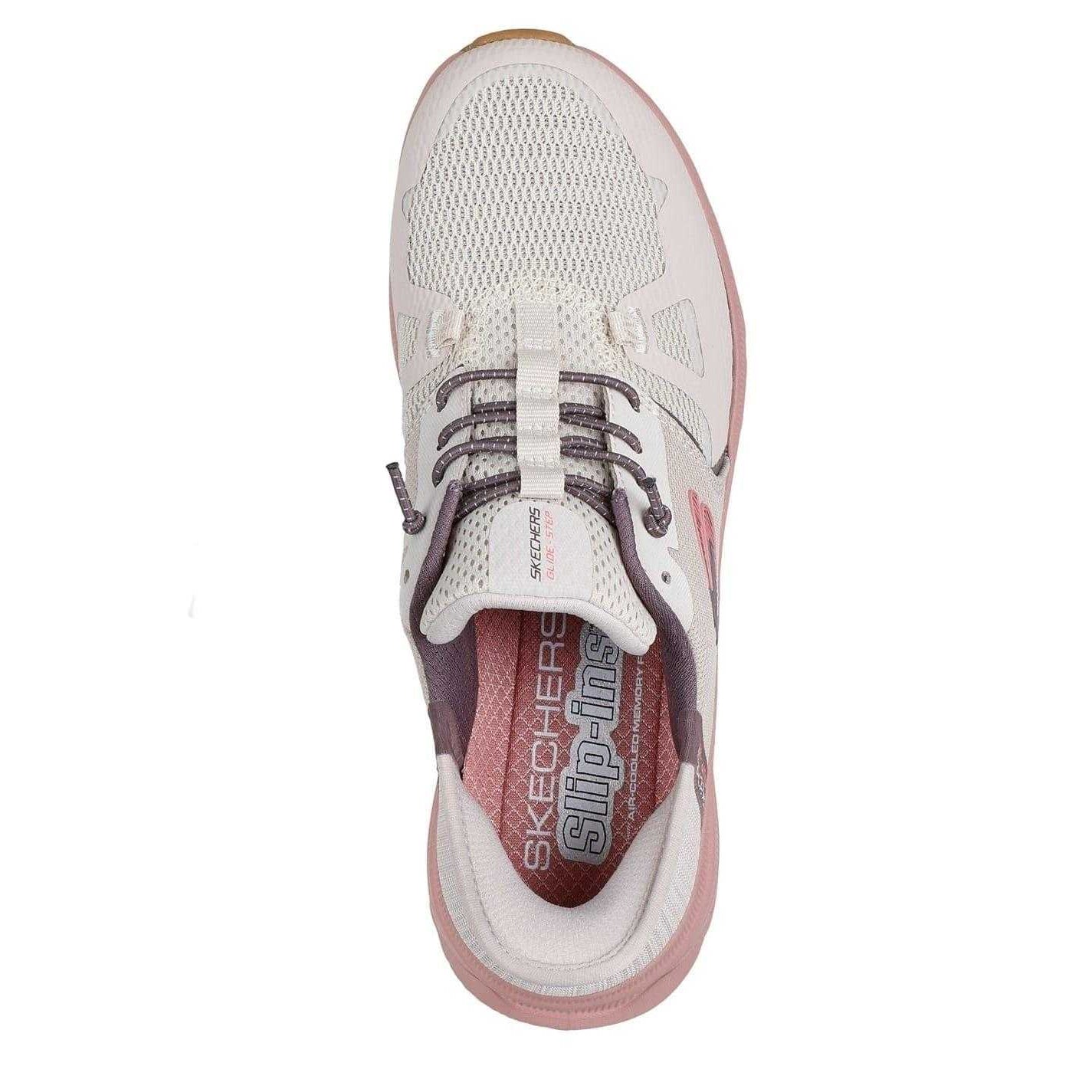 Taupe - Lifestyle - Skechers Womens-Ladies Glide-Step Pro Walking Shoes