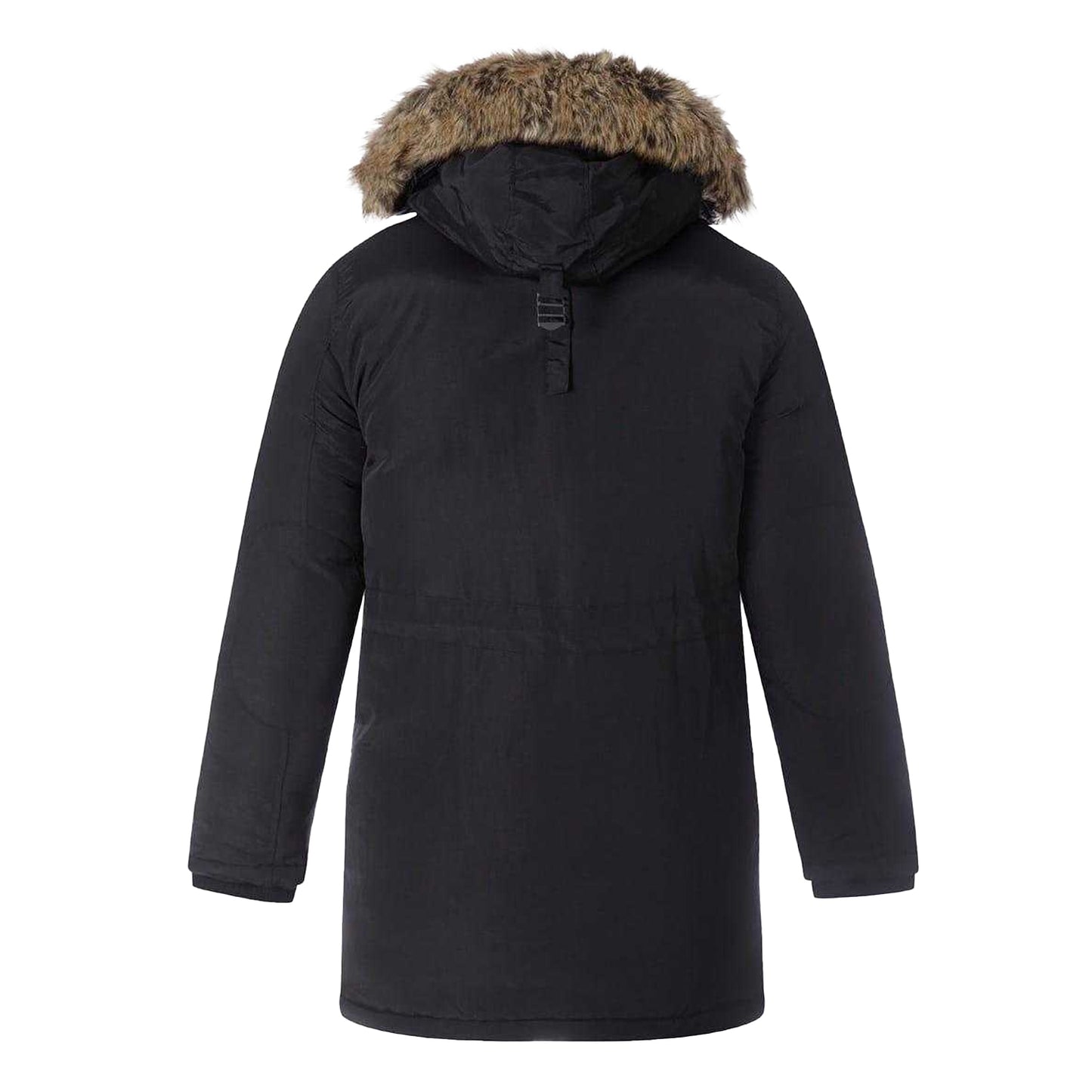 Black - Back - Minoti Mens Padded Parka