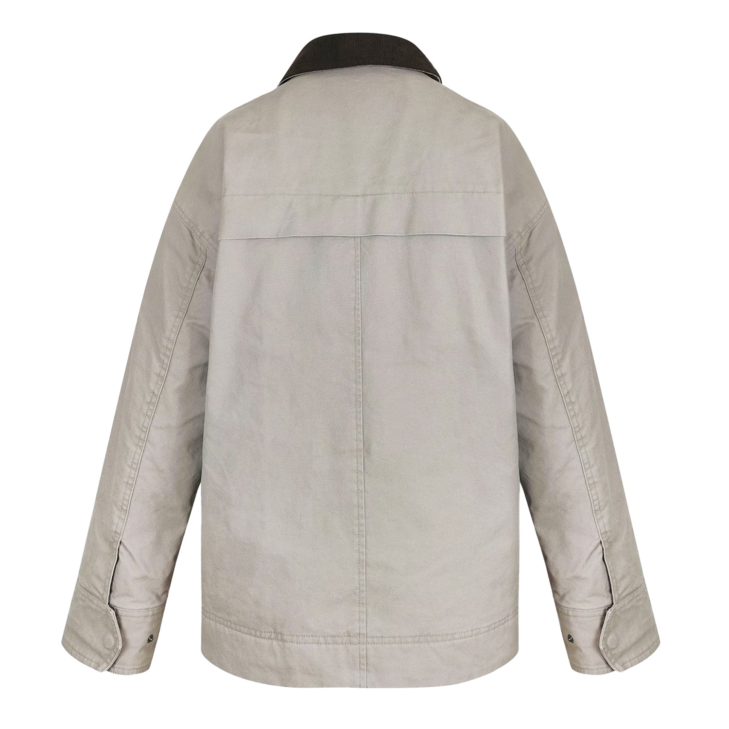Tan - Back - Jack Wills Womens-Ladies Barn Regular Puffer Jacket